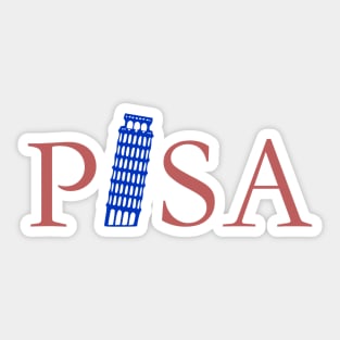 Pisa Italy Sticker